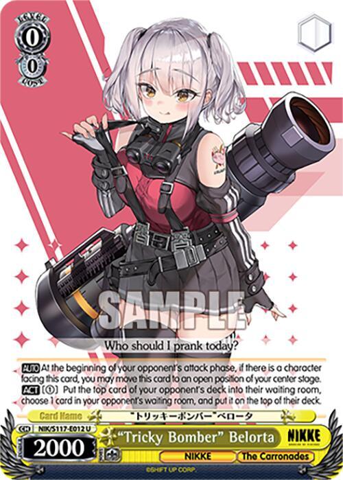 "Tricky Bomber" Belorta, GODDESS OF VICTORY: NIKKE NIK/S117-E012 U