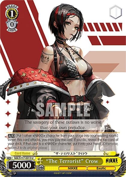 "The Terrorist" Crow, GODDESS OF VICTORY: NIKKE NIK/S117-E013 U