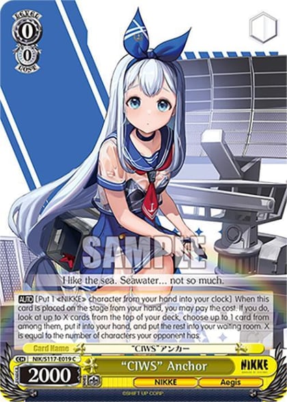 "CIWS" Anchor, GODDESS OF VICTORY: NIKKE NIK/S117-E019 C