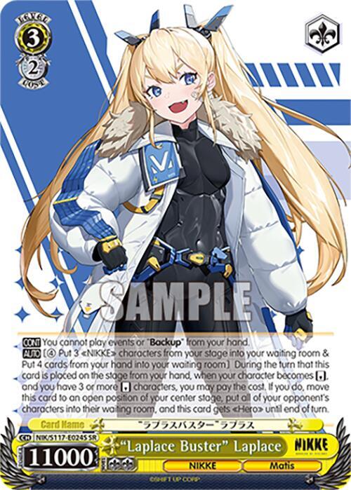 "Laplace Buster" Laplace (SR), GODDESS OF VICTORY: NIKKE NIK/S117-E024S SR