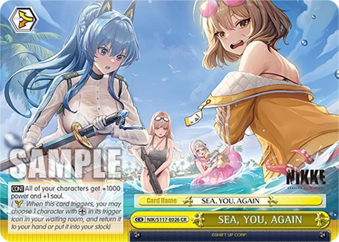 SEA, YOU, AGAIN, GODDESS OF VICTORY: NIKKE NIK/S117-E026 CR