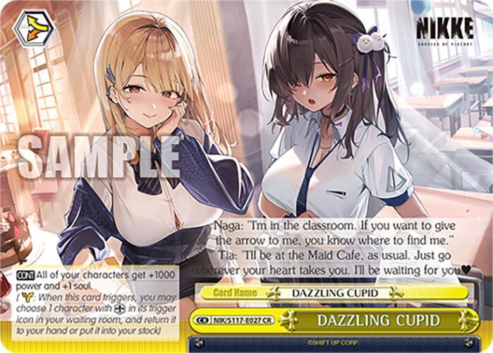 DAZZLING CUPID, GODDESS OF VICTORY: NIKKE NIK/S117-E027 CR