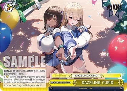 DAZZLING CUPID (RRR), GODDESS OF VICTORY: NIKKE NIK/S117-E027R RRR