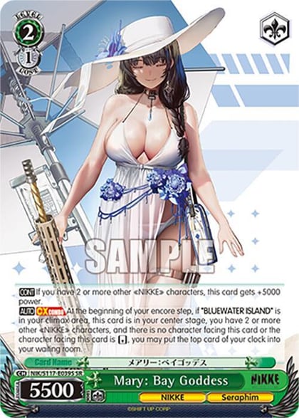 Mary: Bay Goddess (SR), GODDESS OF VICTORY: NIKKE NIK/S117-E039S SR