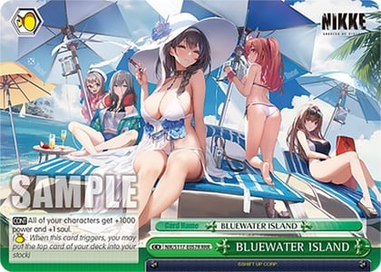 BLUEWATER ISLAND (RRR), GODDESS OF VICTORY: NIKKE NIK/S117-E057R RRR
