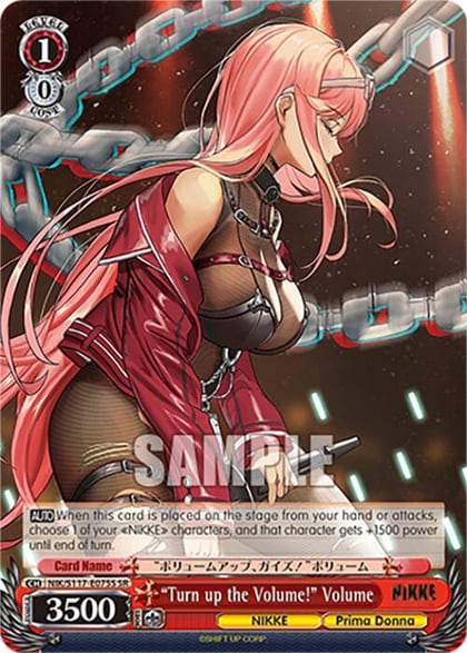 "Turn up the Volume!" Volume (SR), GODDESS OF VICTORY: NIKKE NIK/S117-E075S SR