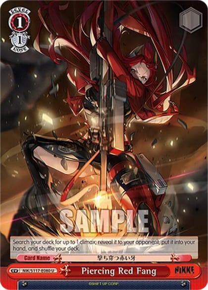 Piercing Red Fang, GODDESS OF VICTORY: NIKKE NIK/S117-E080 U