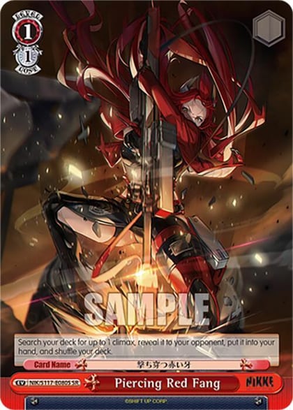 Piercing Red Fang (SR), GODDESS OF VICTORY: NIKKE NIK/S117-E080S SR