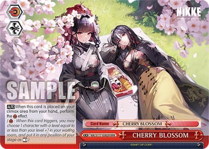 CHERRY BLOSSOM (RRR), GODDESS OF VICTORY: NIKKE NIK/S117-E082R RRR