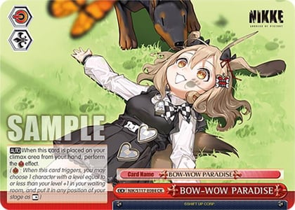 BOW-WOW PARADISE, GODDESS OF VICTORY: NIKKE NIK/S117-E084 CR