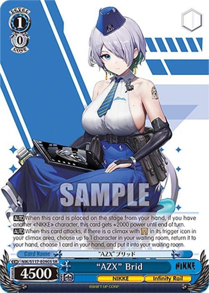 "AZX" Brid (SR), GODDESS OF VICTORY: NIKKE NIK/S117-E090S SR