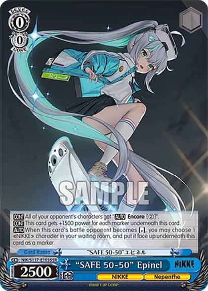 "SAFE 50-50" Epinel (SR), GODDESS OF VICTORY: NIKKE NIK/S117-E105S SR
