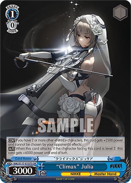 "Climax" Julia (SR), GODDESS OF VICTORY: NIKKE NIK/S117-E107S SR