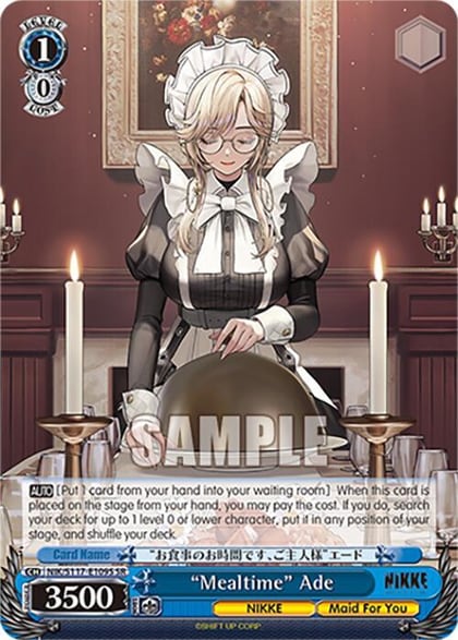 "Mealtime" Ade (SR), GODDESS OF VICTORY: NIKKE NIK/S117-E109S SR