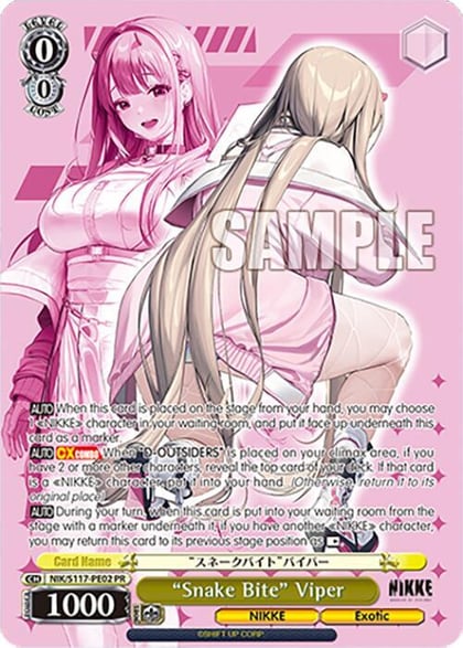 "Snake Bite" Viper (PR), GODDESS OF VICTORY: NIKKE NIK/S117-PE02 PR