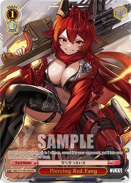 Piercing Red Fang (PR+), GODDESS OF VICTORY: NIKKE NIK/S117-PE11EX PR+