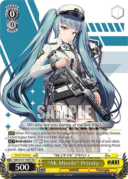 "AK Missile" Privaty, GODDESS OF VICTORY: NIKKE NIK/S117-TE01 TD