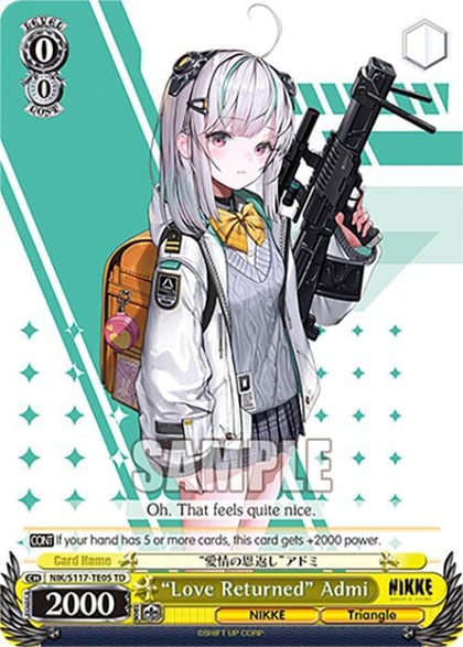 "Love Returned" Admi, GODDESS OF VICTORY: NIKKE NIK/S117-TE05 TD