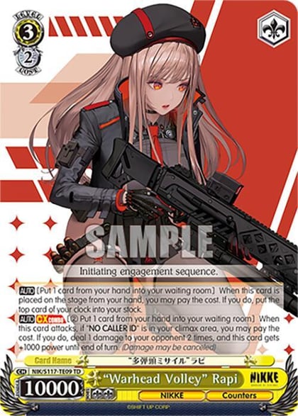 "Warhead Volley" Rapi, GODDESS OF VICTORY: NIKKE NIK/S117-TE09 TD