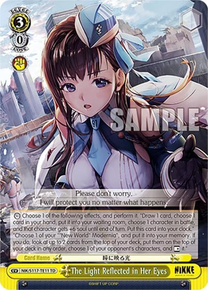 The Light Reflected in Her Eyes, GODDESS OF VICTORY: NIKKE NIK/S117-TE11 TD