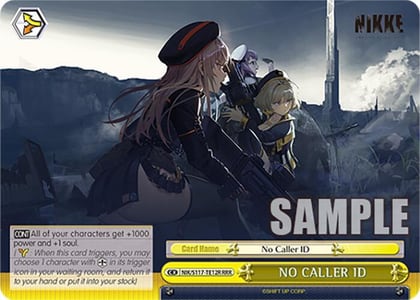 NO CALLER ID (RRR), GODDESS OF VICTORY: NIKKE NIK/S117-TE12R RRR