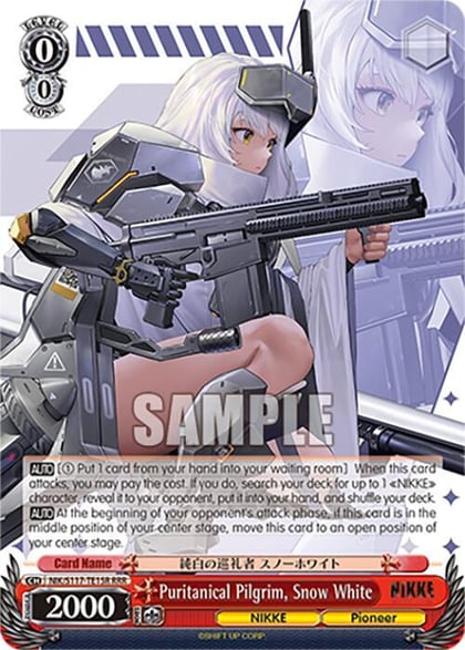 Puritanical Pilgrim, Snow White (RRR), GODDESS OF VICTORY: NIKKE NIK/S117-TE15R RRR