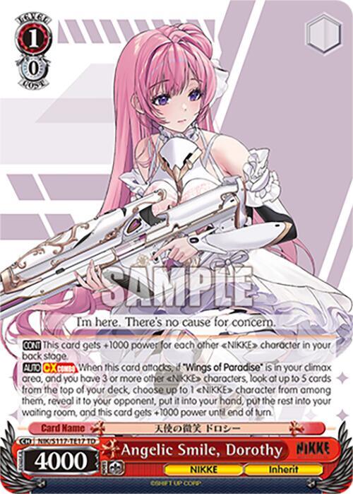 Angelic Smile, Dorothy, GODDESS OF VICTORY: NIKKE NIK/S117-TE17 TD