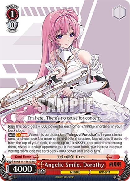 Angelic Smile, Dorothy, GODDESS OF VICTORY: NIKKE NIK/S117-TE17 TD