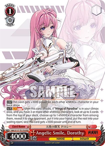 Angelic Smile, Dorothy (RRR), GODDESS OF VICTORY: NIKKE NIK/S117-TE17R RRR