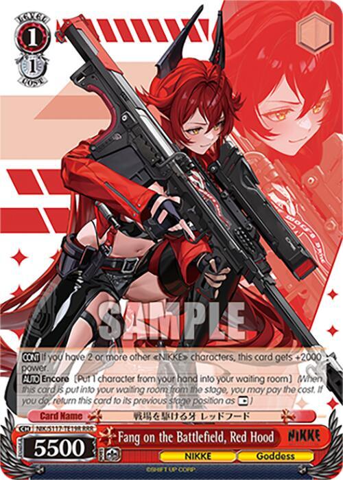 Fang on the Battlefield, Red Hood (RRR), GODDESS OF VICTORY: NIKKE NIK/S117-TE19R RRR