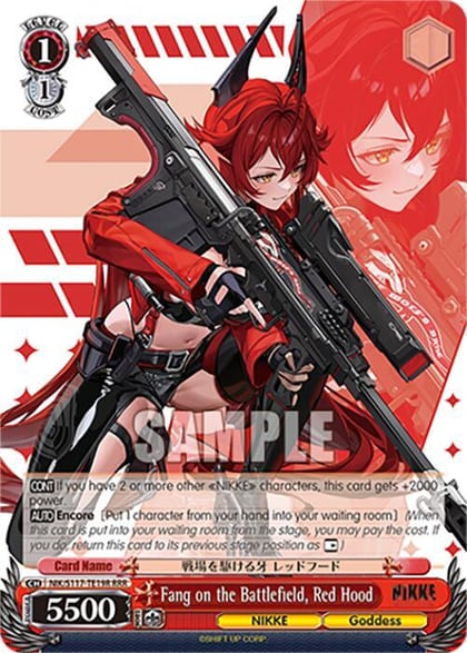 Fang on the Battlefield, Red Hood (RRR), GODDESS OF VICTORY: NIKKE NIK/S117-TE19R RRR