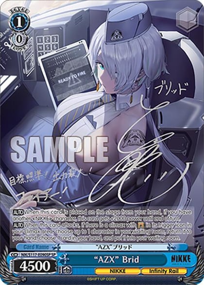 "AZX" Brid (SP) (Silver Stamp), GODDESS OF VICTORY: NIKKE NIK/S117-E090SP SP