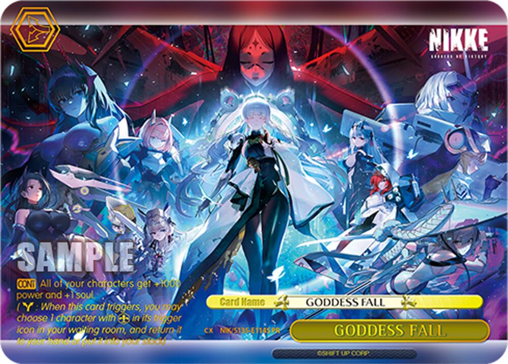 GODDESS FALL (PR) (Foil), GODDESS OF VICTORY: NIKKE Vol.2 NIK/S135-E114S
