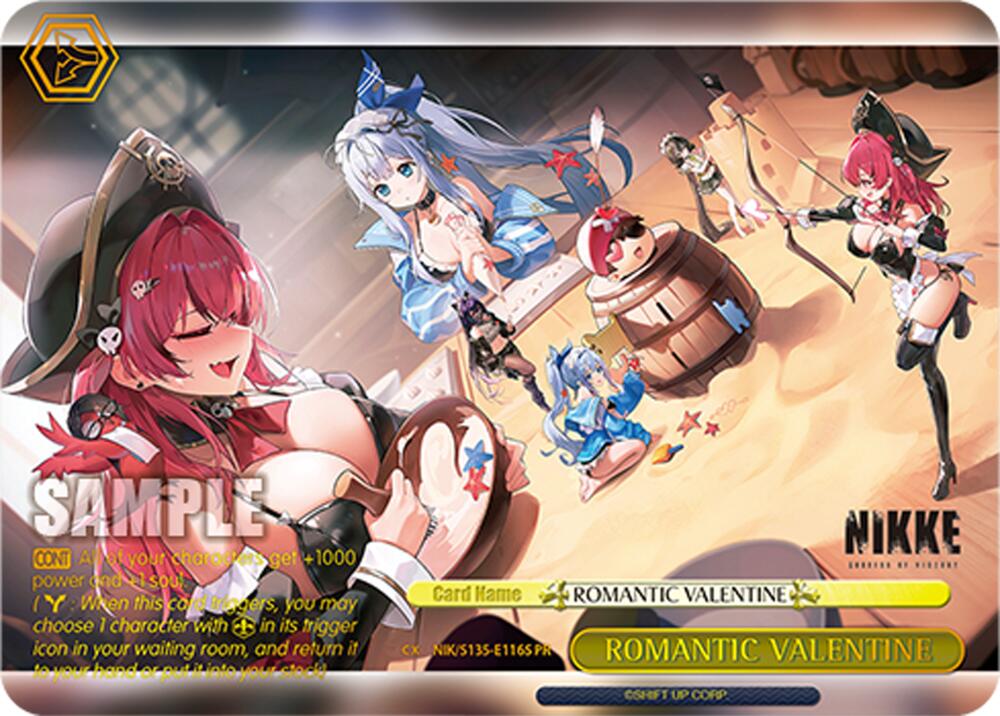 ROMANTIC VALENTINE (PR) (Foil), GODDESS OF VICTORY: NIKKE Vol.2 NIK/S135-E116S