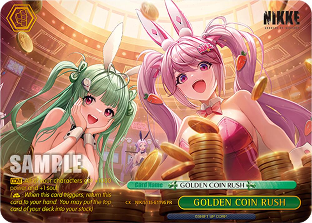 GOLDEN COIN RUSH (PR) (Foil), GODDESS OF VICTORY: NIKKE Vol.2 NIK/S135-E119S