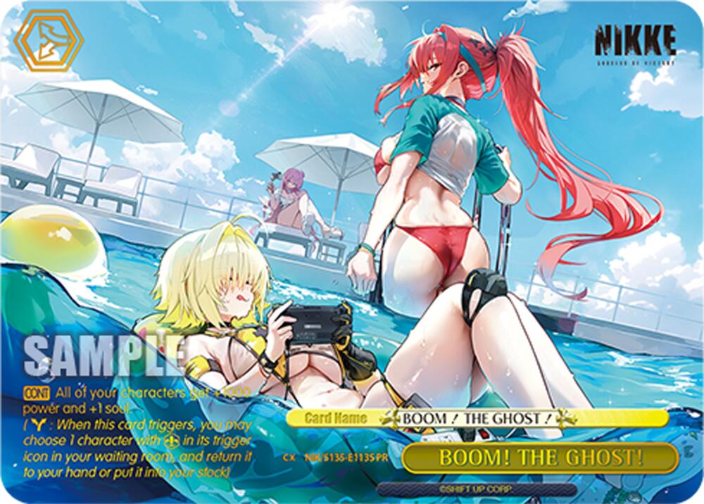 BOOM! THE GHOST! (PR) (Foil), GODDESS OF VICTORY: NIKKE Vol.2 NIK/S135-E113S