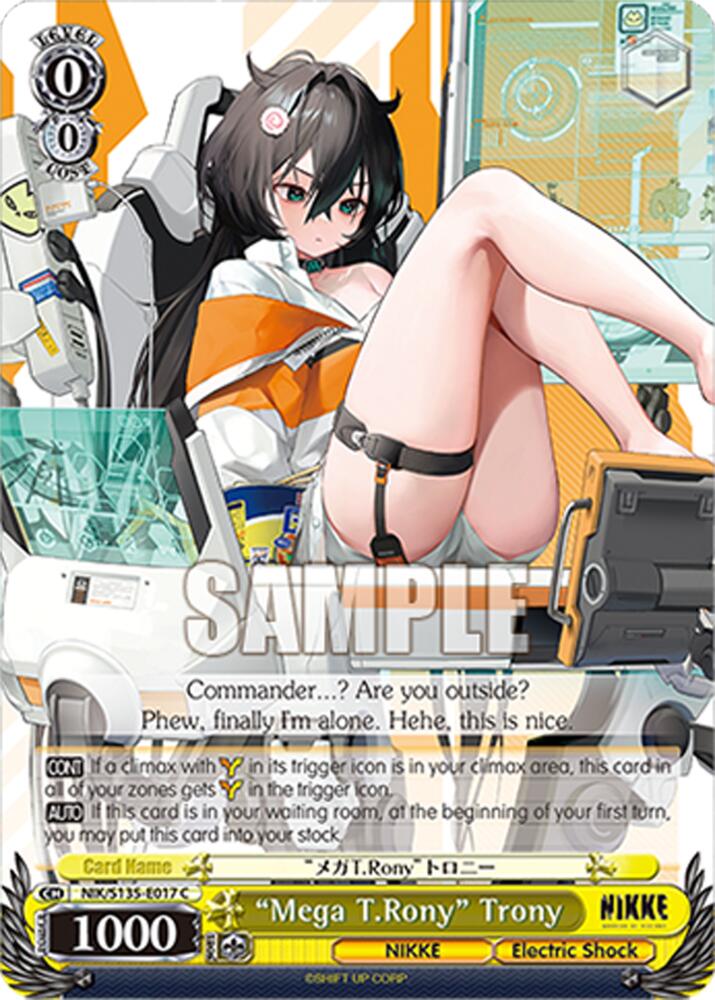 "Mega T.Rony" Trony, GODDESS OF VICTORY: NIKKE Vol.2 NIK/S135-E017