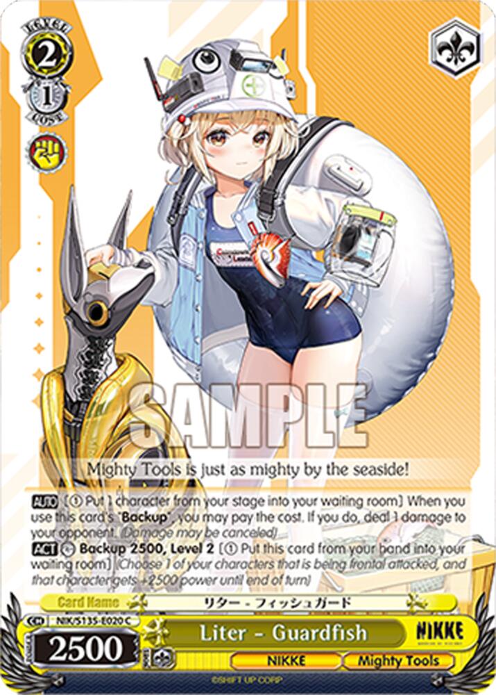 Liter - Guardfish, GODDESS OF VICTORY: NIKKE Vol.2 NIK/S135-E020