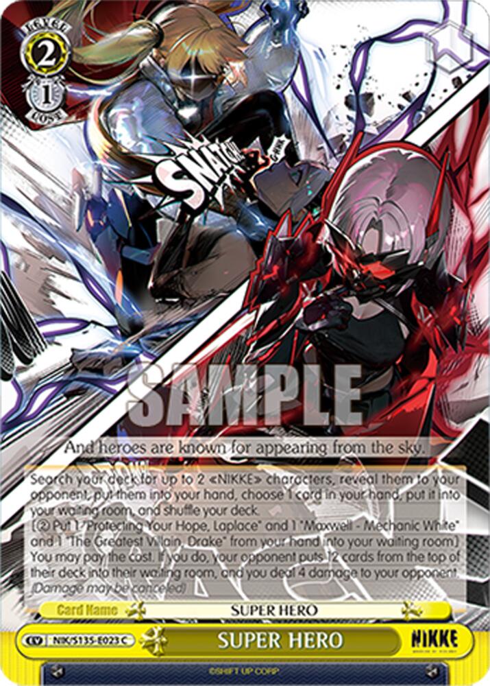 SUPER HERO, GODDESS OF VICTORY: NIKKE Vol.2 NIK/S135-E023