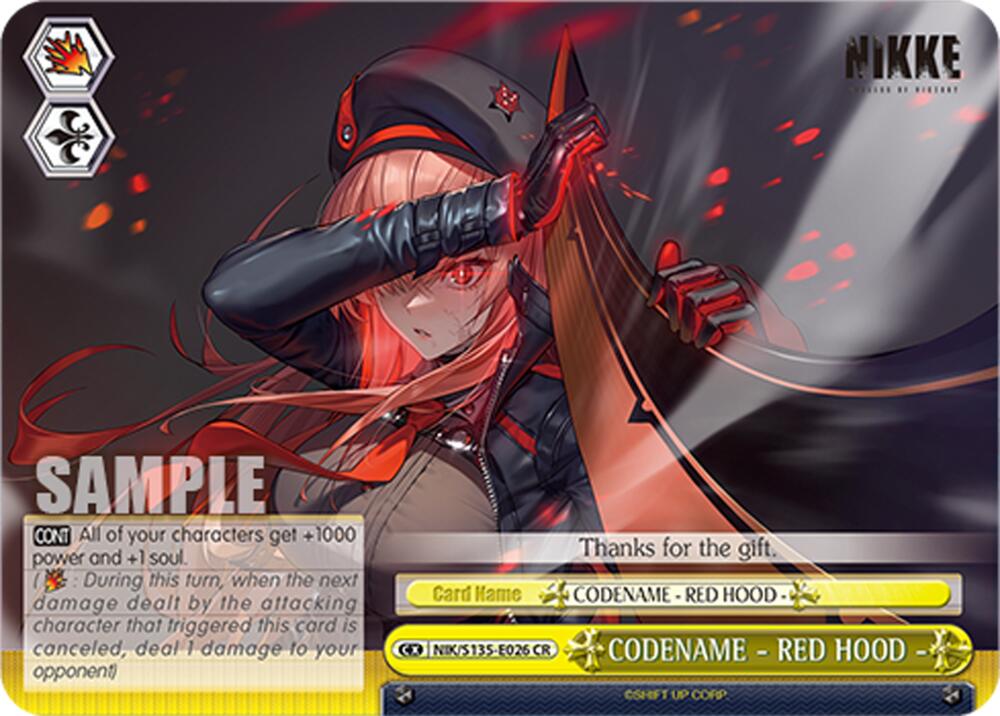 CODENAME - RED HOOD -, GODDESS OF VICTORY: NIKKE Vol.2 NIK/S135-E026