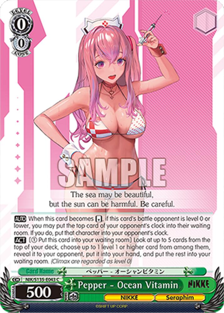 Pepper - Ocean Vitamin, GODDESS OF VICTORY: NIKKE Vol.2 NIK/S135-E043