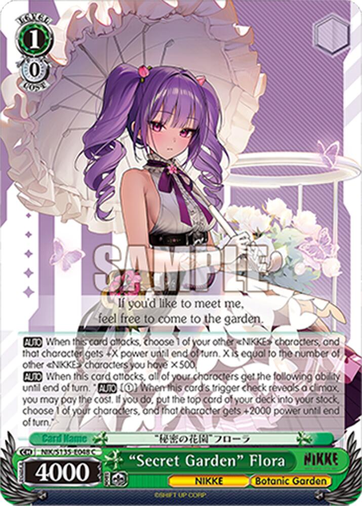 "Secret Garden" Flora, GODDESS OF VICTORY: NIKKE Vol.2 NIK/S135-E048