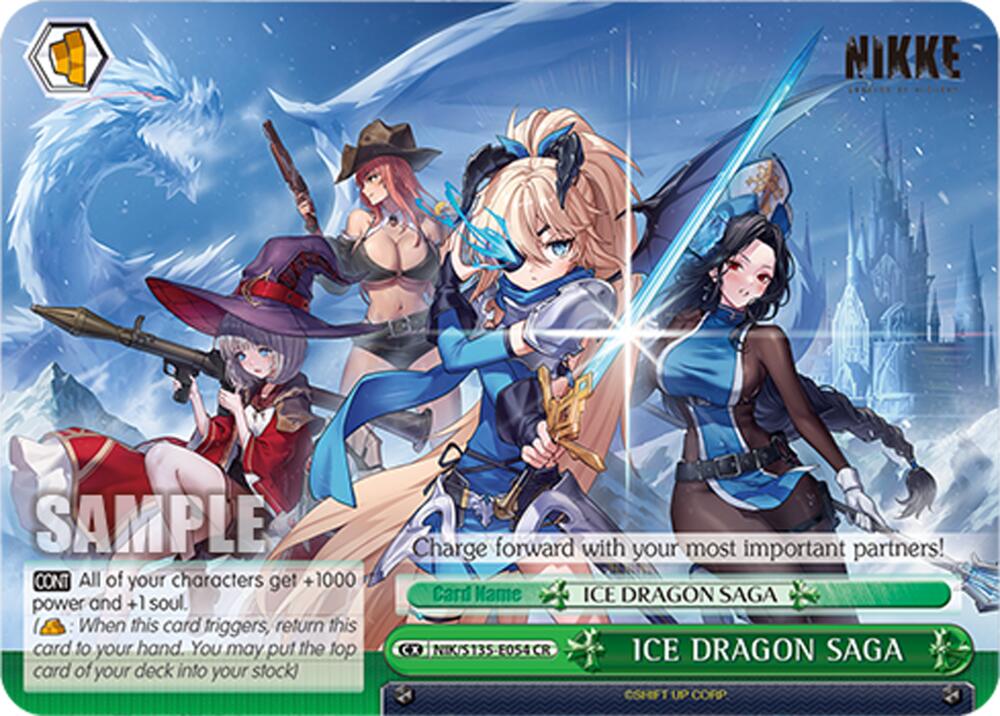 ICE DRAGON SAGA, GODDESS OF VICTORY: NIKKE Vol.2 NIK/S135-E054
