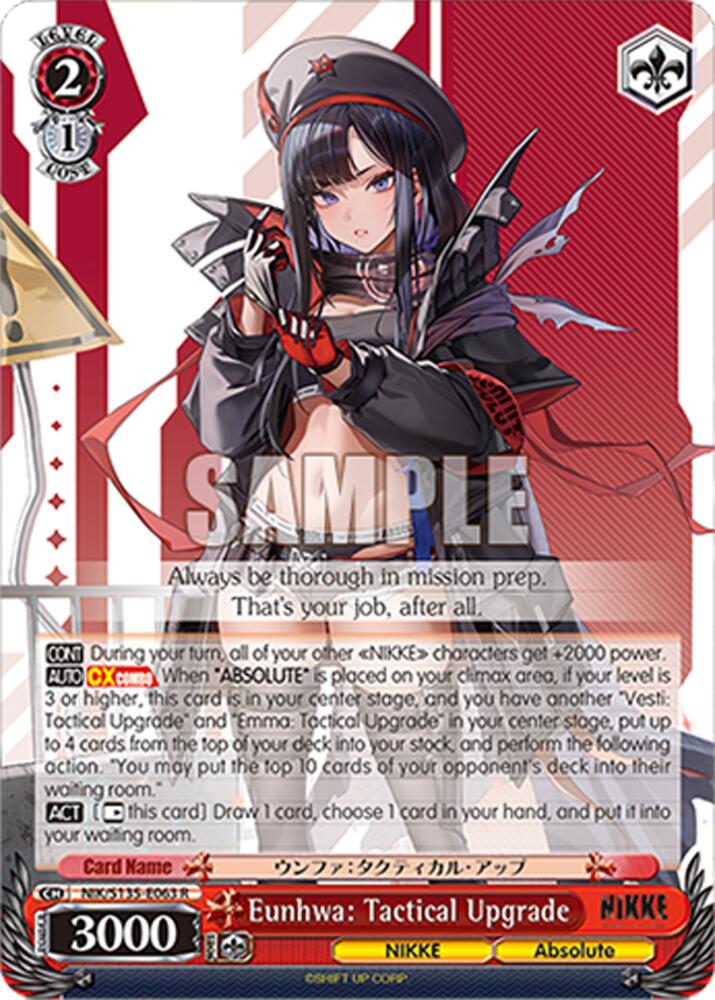 Eunhwa: Tactical Upgrade, GODDESS OF VICTORY: NIKKE Vol.2 NIK/S135-E063