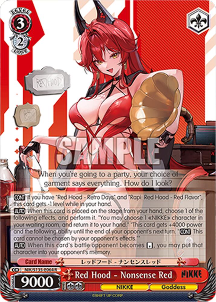 Red Hood - Nonsense Red, GODDESS OF VICTORY: NIKKE Vol.2 NIK/S135-E064