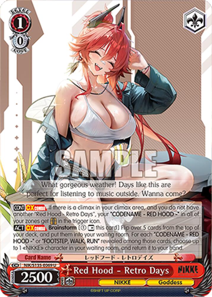 Red Hood - Retro Days, GODDESS OF VICTORY: NIKKE Vol.2 NIK/S135-E069