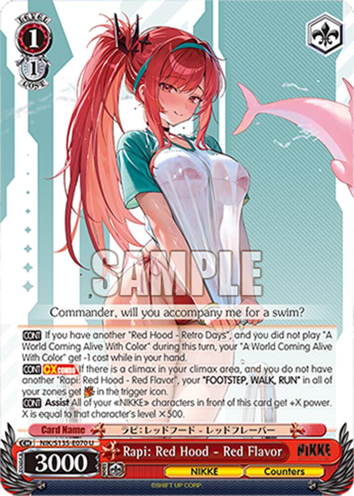 Rapi: Red Hood - Red Flavor, GODDESS OF VICTORY: NIKKE Vol.2 NIK/S135-E070