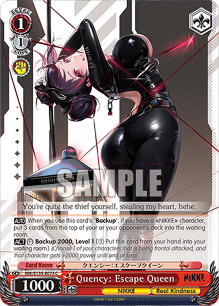 Quency: Escape Queen, GODDESS OF VICTORY: NIKKE Vol.2 NIK/S135-E073