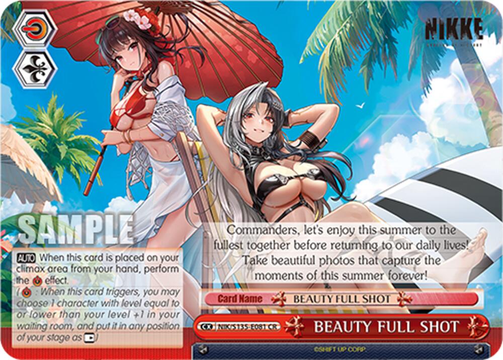 BEAUTY FULL SHOT, GODDESS OF VICTORY: NIKKE Vol.2 NIK/S135-E081