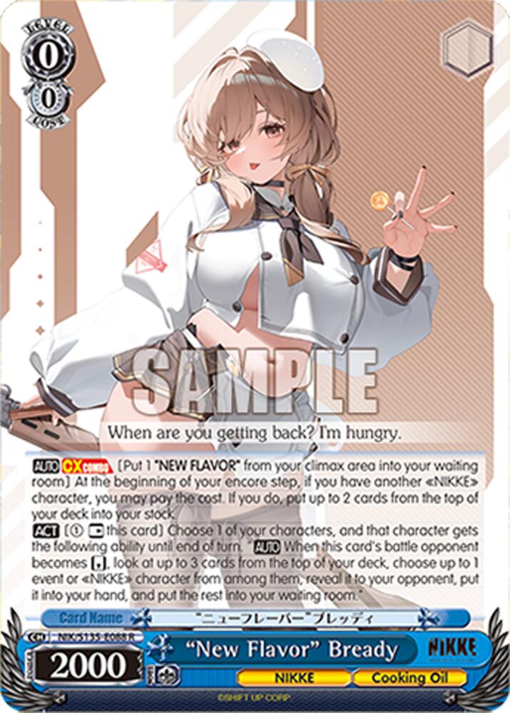 "New Flavor" Bready, GODDESS OF VICTORY: NIKKE Vol.2 NIK/S135-E088